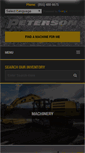 Mobile Screenshot of petersonused.com